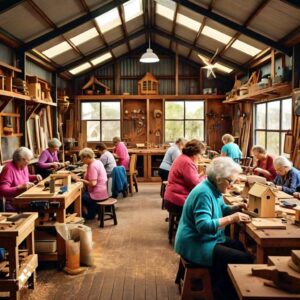Read more about the article Empowering Women Through Creativity and Skill-Building: The Hervey Bay Women’s Shed Story